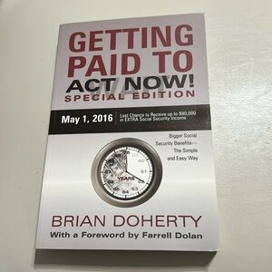 🎁5/10.00,Getting Paid To Act Now SpecialEdition,Autographed excellent condition
